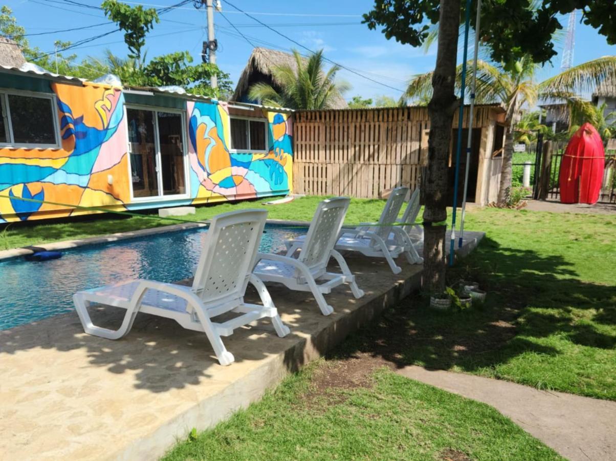 El Paredón Buena Vista Green Belly Surf Hostel מראה חיצוני תמונה